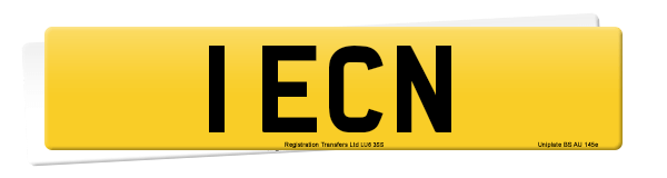 Registration number 1 ECN